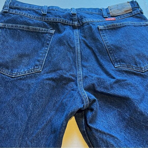 Wrangler Men's Blue Jeans Reg Fit 38X30 - Picture 5 of 8